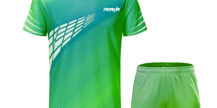 Custom sublimation printed sports badminton jersey (1)