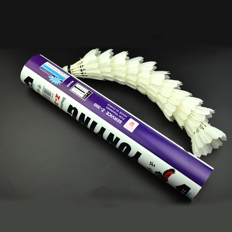 Feather durable ball indoor sports shuttlecocks
