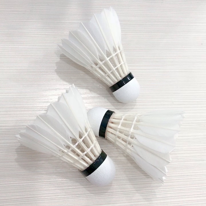 Wholesale goose feathers speed shuttlecock